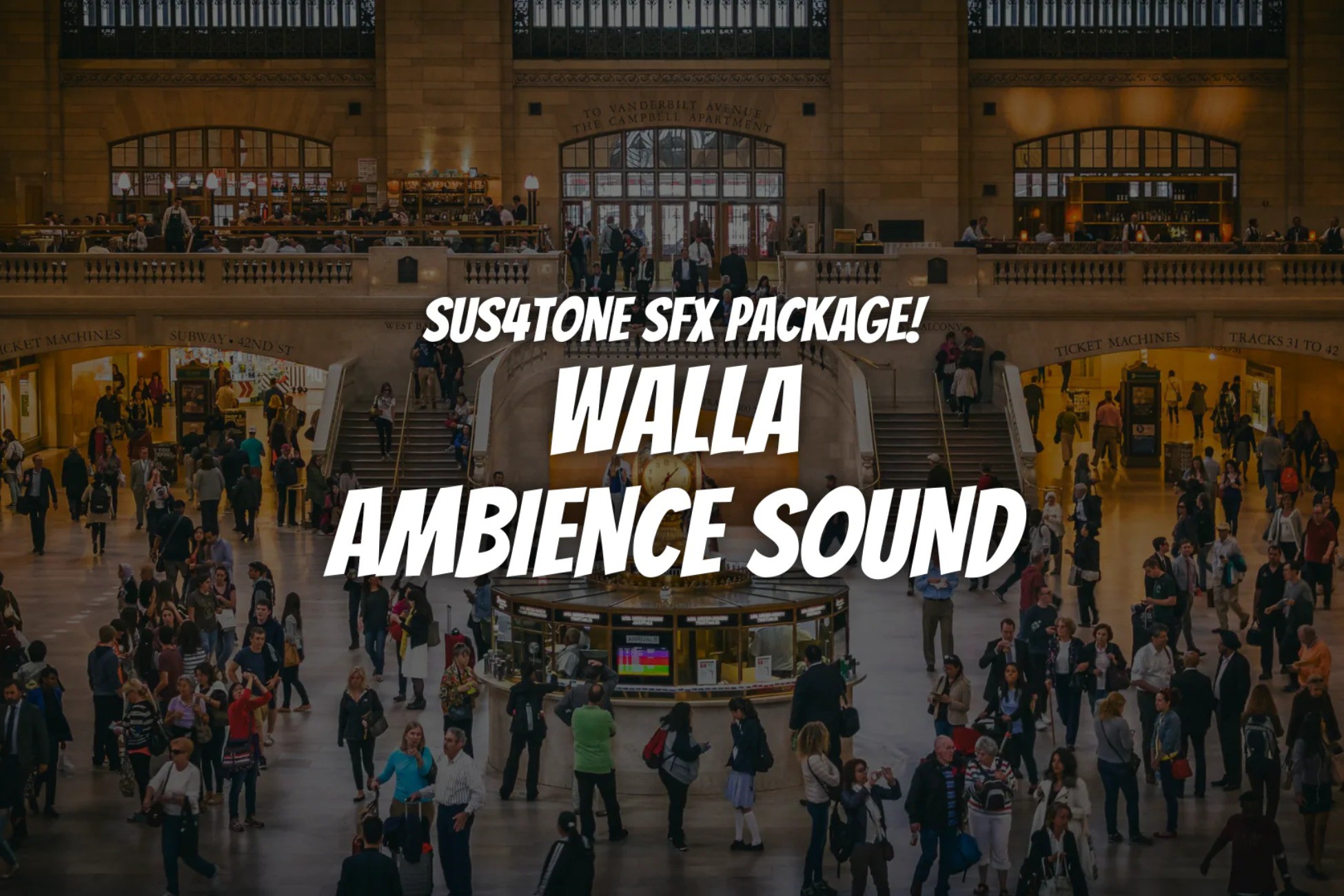 Walla, Crowd Ambience Vol.1 Audio Ambient Unity Asset Store