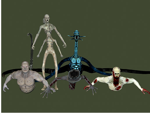 Zombie Mutant Horror Pack | 3D Creatures | Unity Asset Store