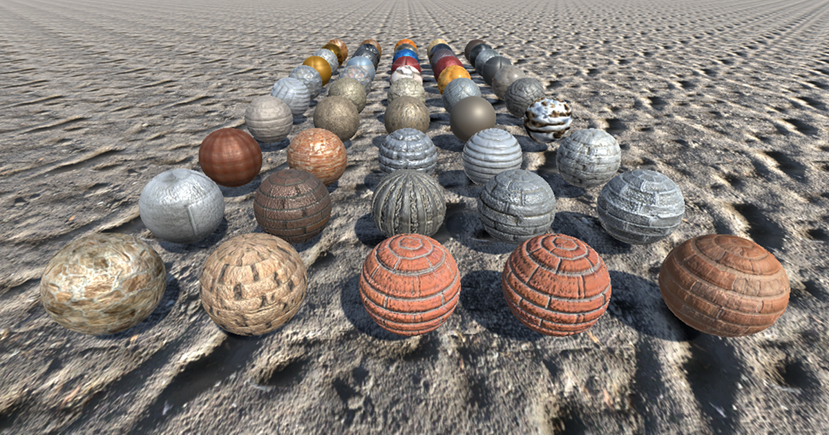 VR Ready Materials Pack 1 | 2D Textures & Materials | Unity Asset Store