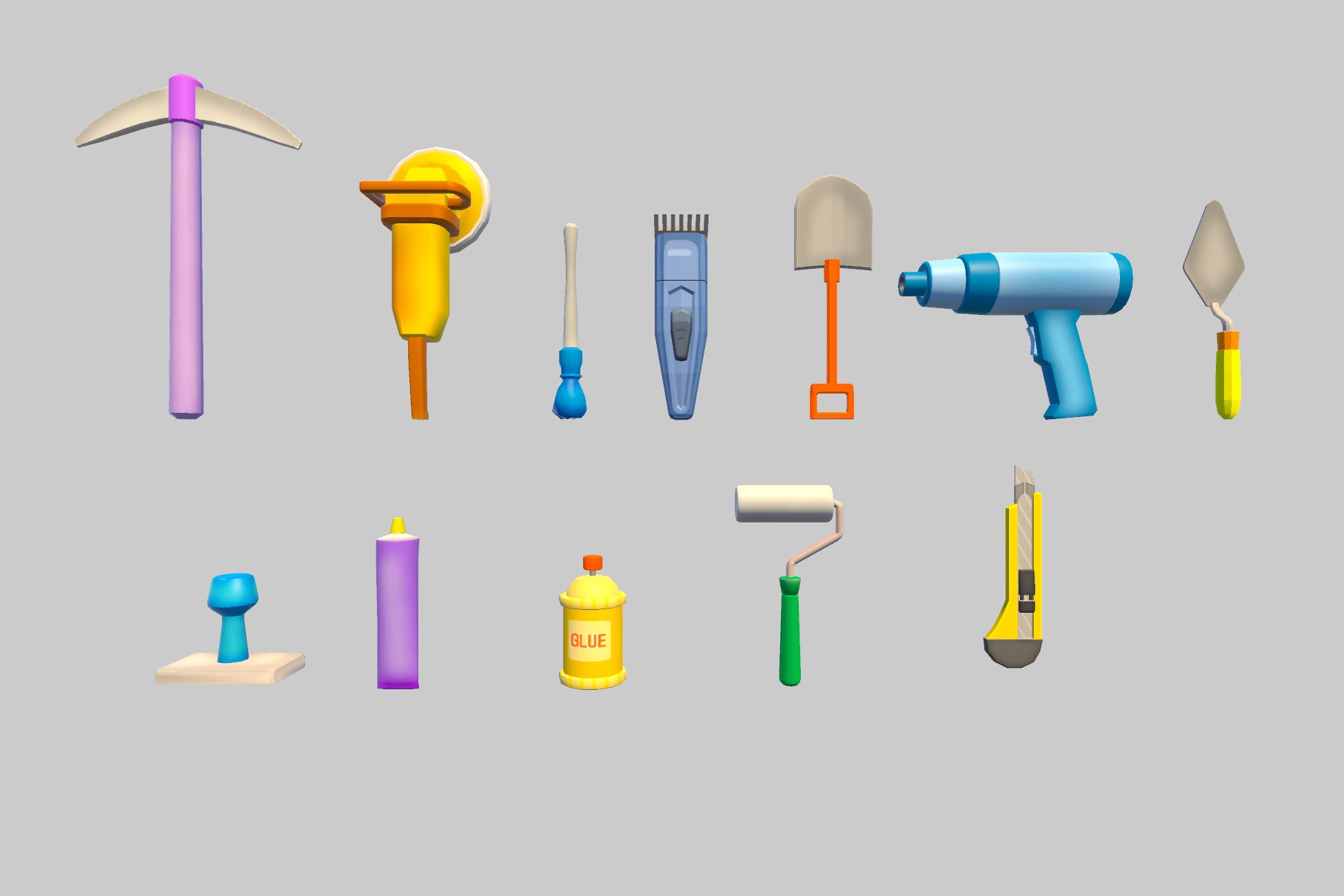 Maker Tool Set / DIY & Crafting Tools | 3D Tools | Unity Asset Store
