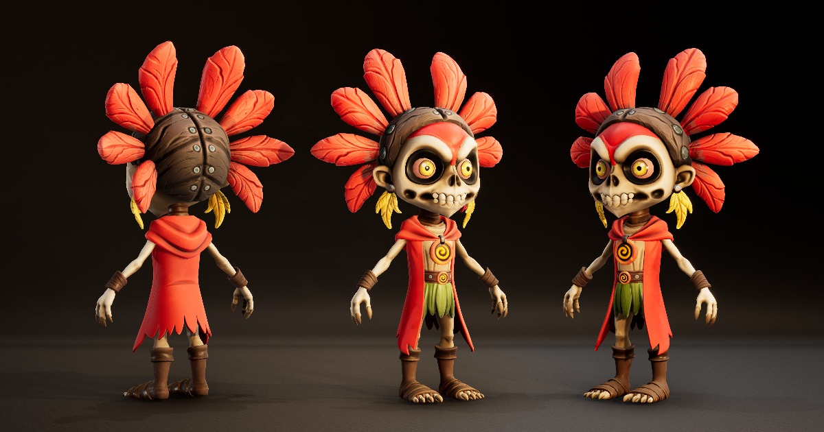 Stylized Forest Spirit 2 | 3D Characters | Unity Asset Store