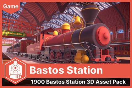 1900 Bastos Station (UModelerX)