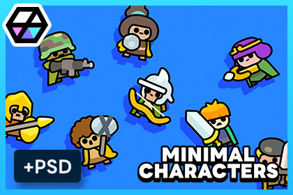 2D Characters - Minimal Characters