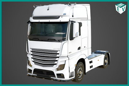 Heavy Truck Chassis 03 With Interior URP HDRP Textures