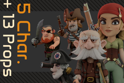 Pirate Legends Character Pack 1