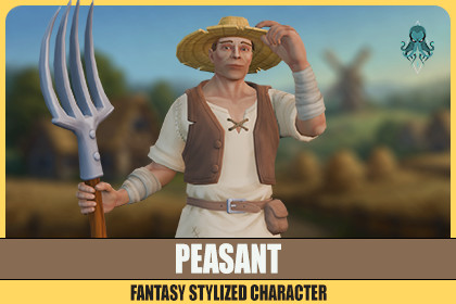 Stylized Modular Peasant