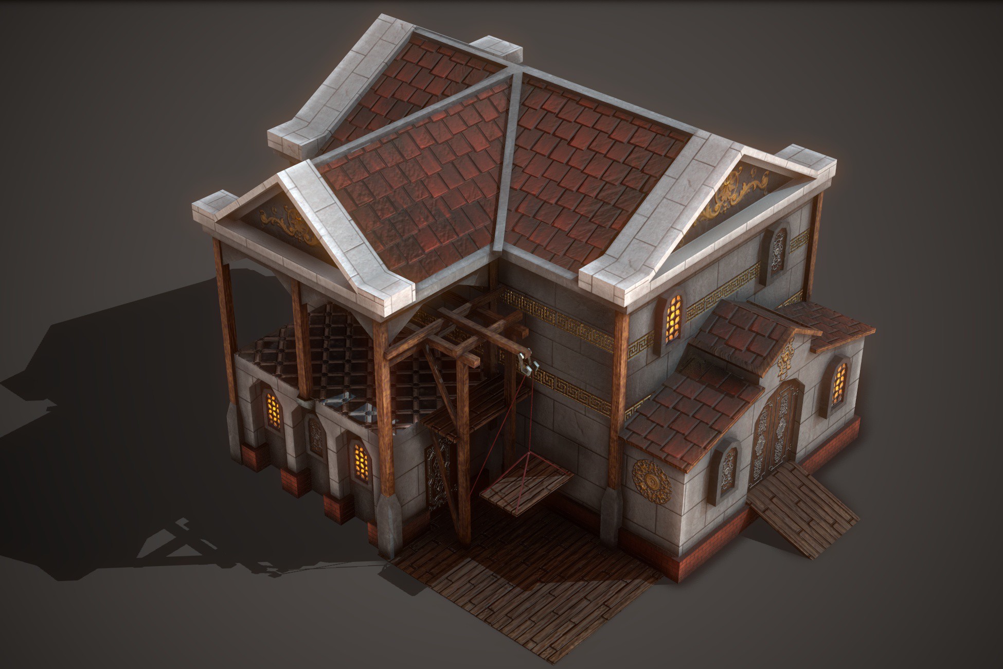 Ancient Warehouse 01 | 3D Historic | Unity Asset Store