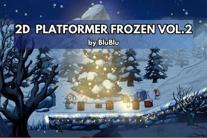 2D Platformer Frozen vol.2