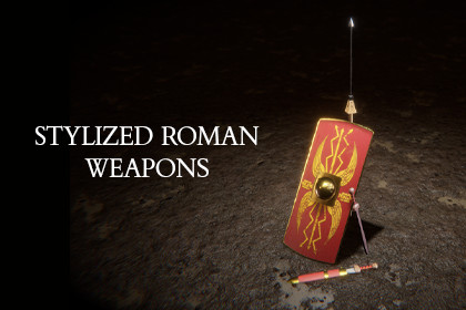 Stylized Roman Weapons