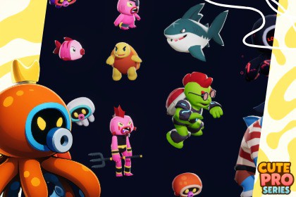 Monsters Ultimate Pack 10 Cute Pro Series