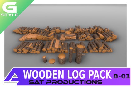 Wooden Log Pack