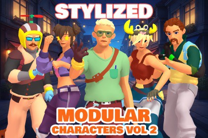 Stylized Modular Characters Vol 2