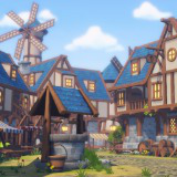 Fantasy Village Stylized Modular MEGA PACK