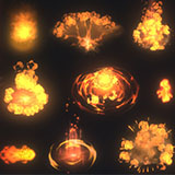 Game VFX - FireSkill Collection(Built-in)