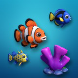 Low Poly Ocean Collection - Fish + Underwater Props