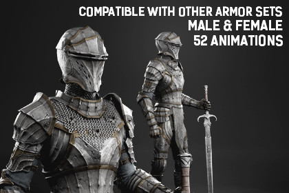 Shadow Knight - Male and Female