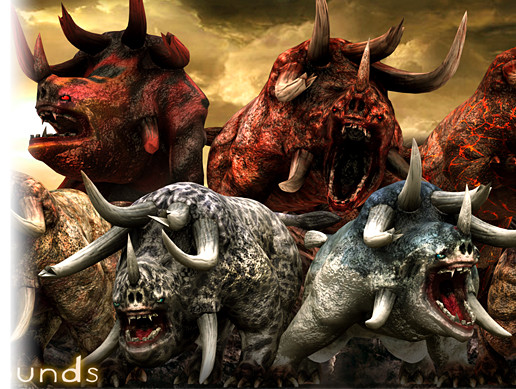 Bullhounds Monsters | 3D | Unity Asset Store