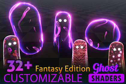 Animated Ghost Shader's (Fantasy Edition)
