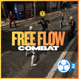Free Flow Combat for Game Creator 2