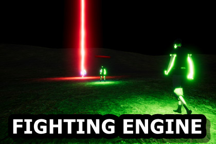 Wizard School Fighting Engine - Third Person