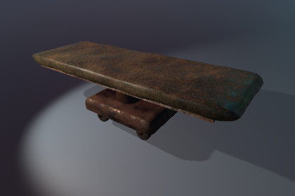 Rusty Horror Operating Table