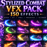 Stylized Combat VFX - 150 Effects