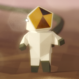 Stylized Astronaut