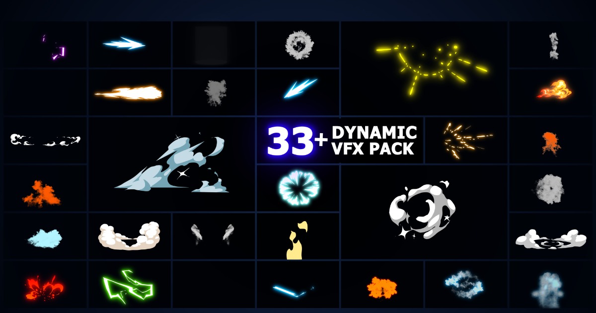 Dynamic Mega VFX Pack | 2D Textures & Materials | Unity Asset Store