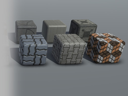 PBR Paving Stone Material Pack | 2D 地面 | Unity Asset Store