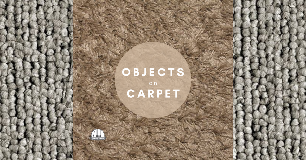 Objects on Carpet Foley Sound FX Unity Asset Store