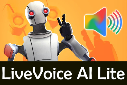 LiveVoice AI Lite - Compatible with Gemini Live