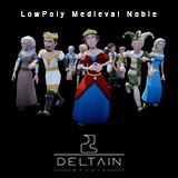 LowPoly Medieval Noble