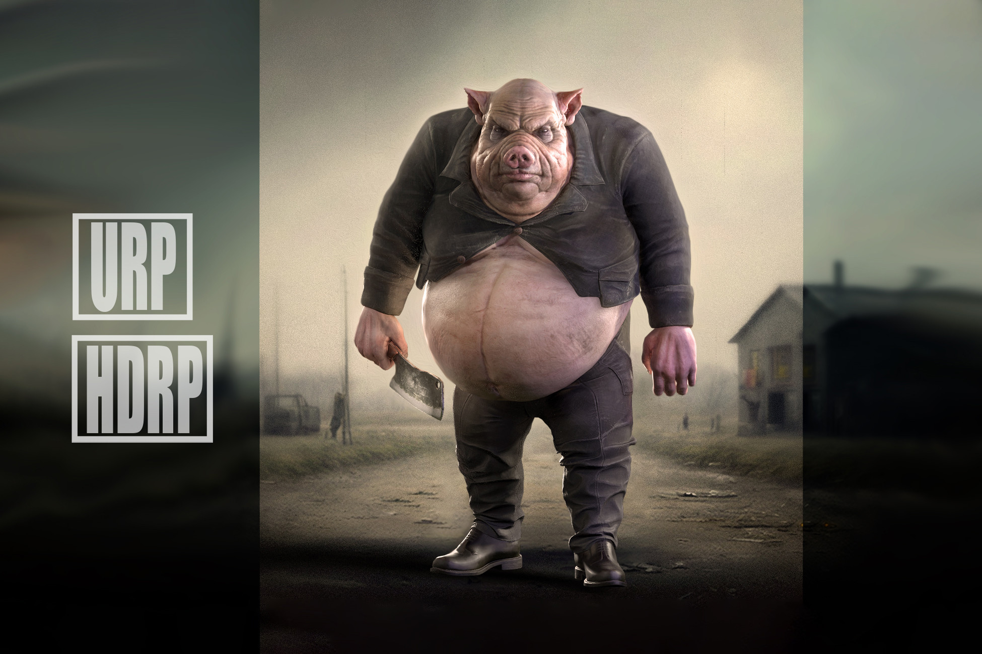 Pigman 3D Creatures Unity Asset Store