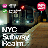 Subway Realm - Game-Ready NYC Metro Station