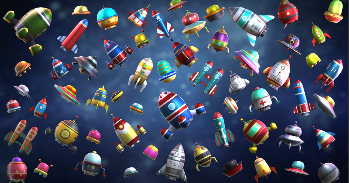 Spacecraft Mini | 3D Space | Unity Asset Store