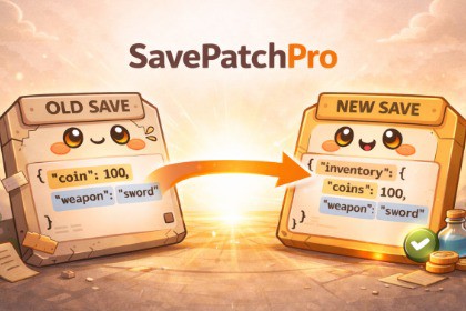 SavePatch Pro | Save Migration & Data Versioning Framework