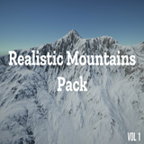 Realistic Mountains Pack Vol.1 : Snowy Mountains