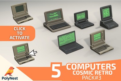 Vintage Laptops Pack