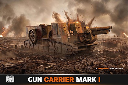 WW1 Gun Carrier Mark I Vehicle/Tank