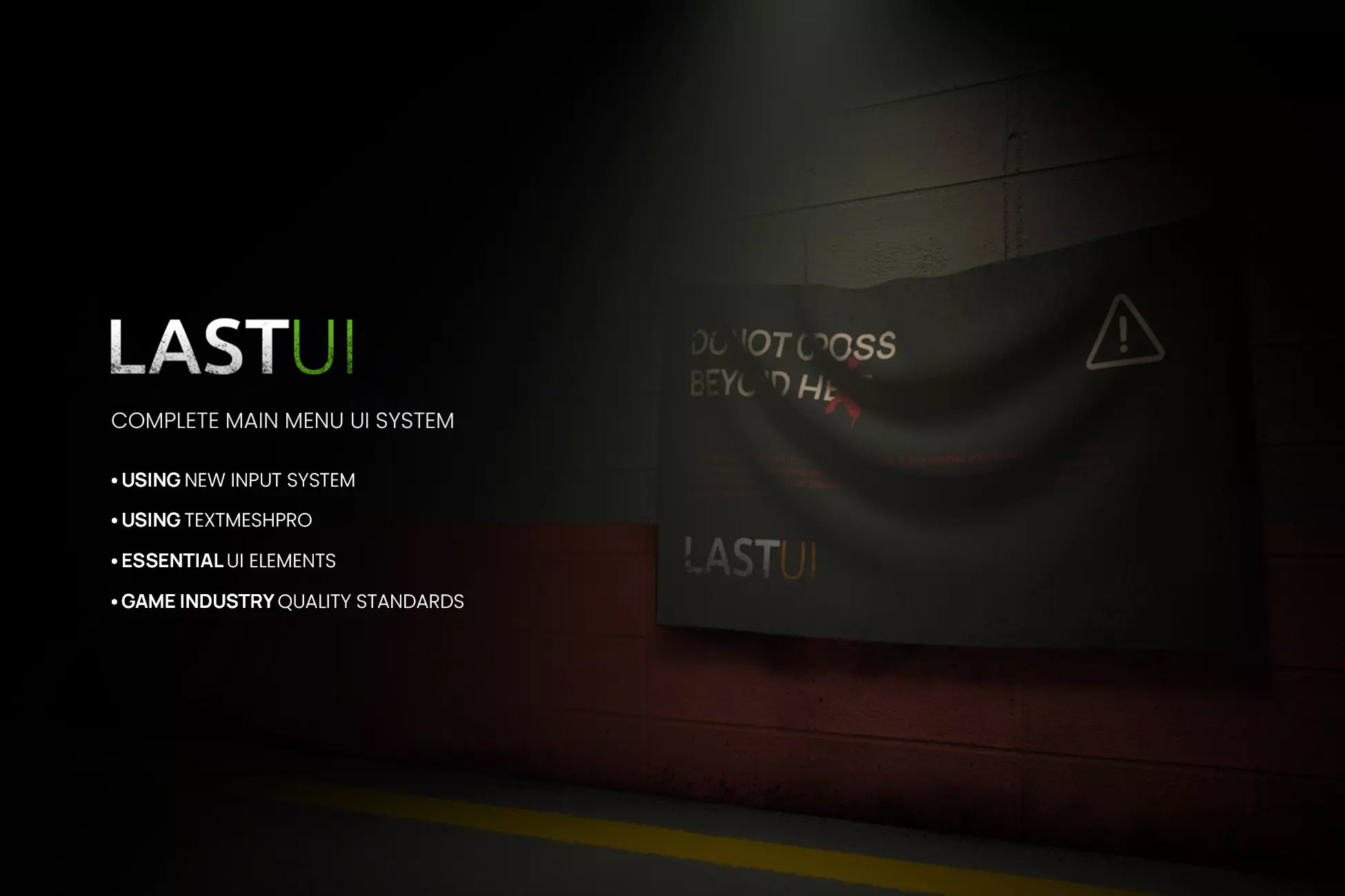Last UI - Complete Menu UI | 2D GUI | Unity Asset Store