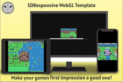 SDSDInk レスポンシブ WebGL テンプレート