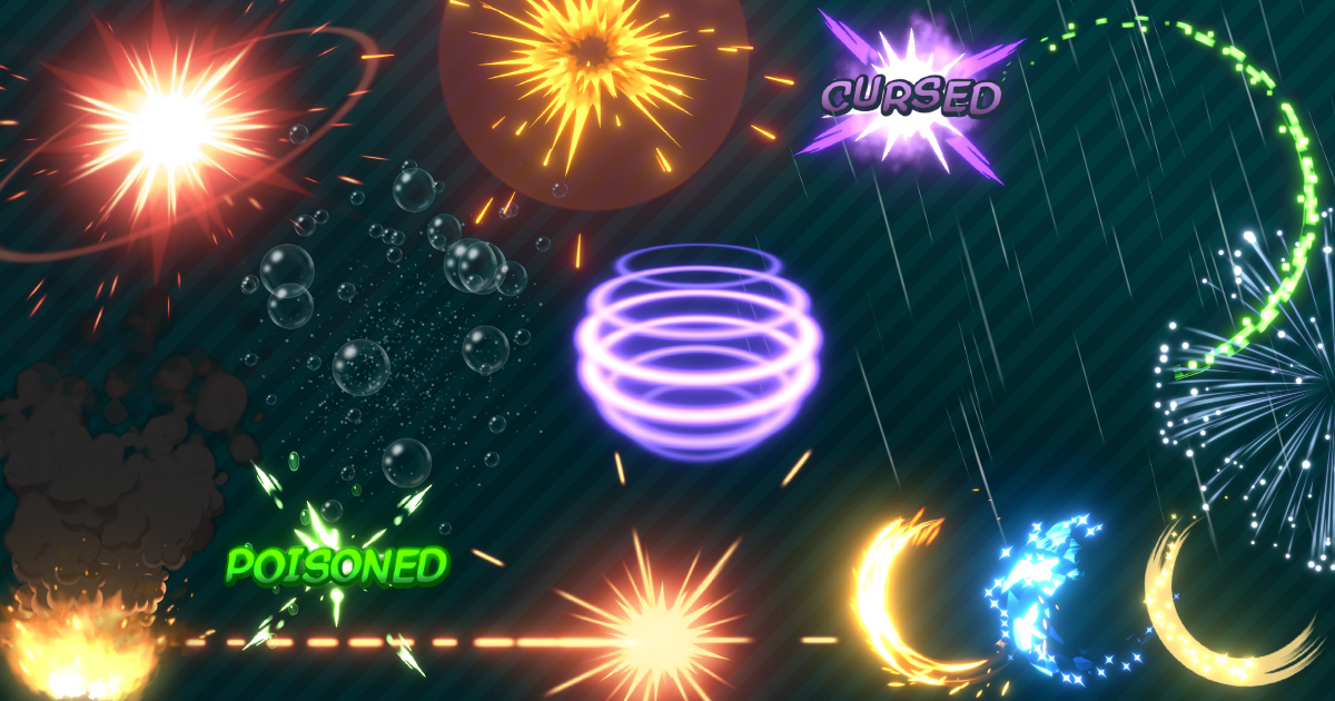 Unity Cartoon Fx Cartoon FX 4 Remaster | VFX Particles | Unity Asset Store