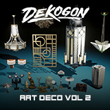 Art Deco Furniture Props: VOL 2