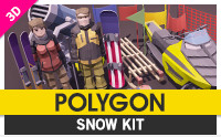 POLYGON - Snow Kit - Art by Synty