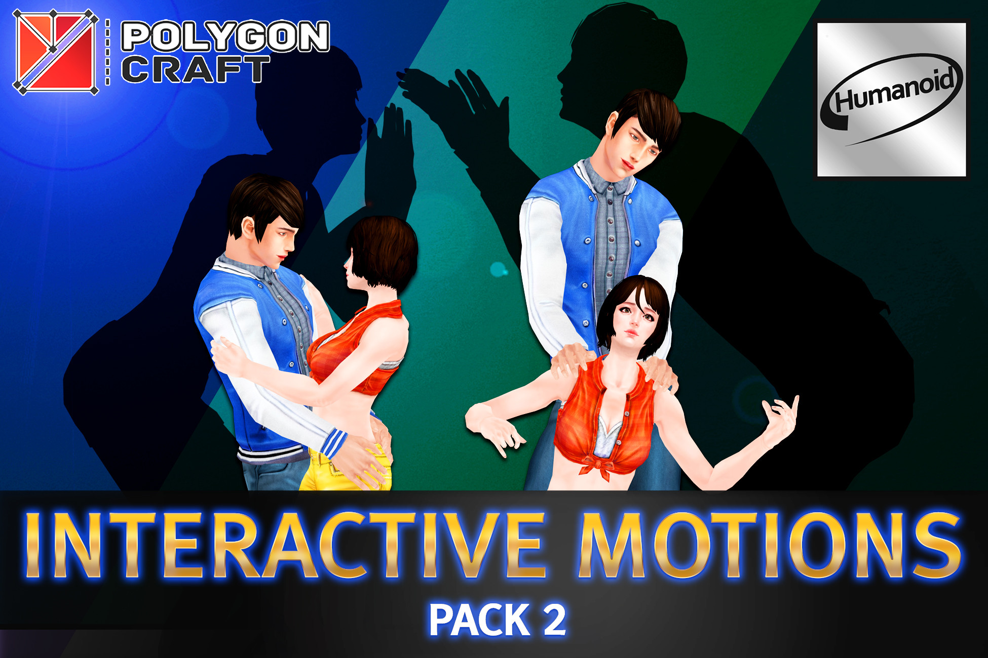 Interactive Motions Pack 2 | 3D Animations | Unity Asset Store