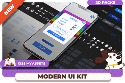 Modern UI Kit - Dark & Light Themes