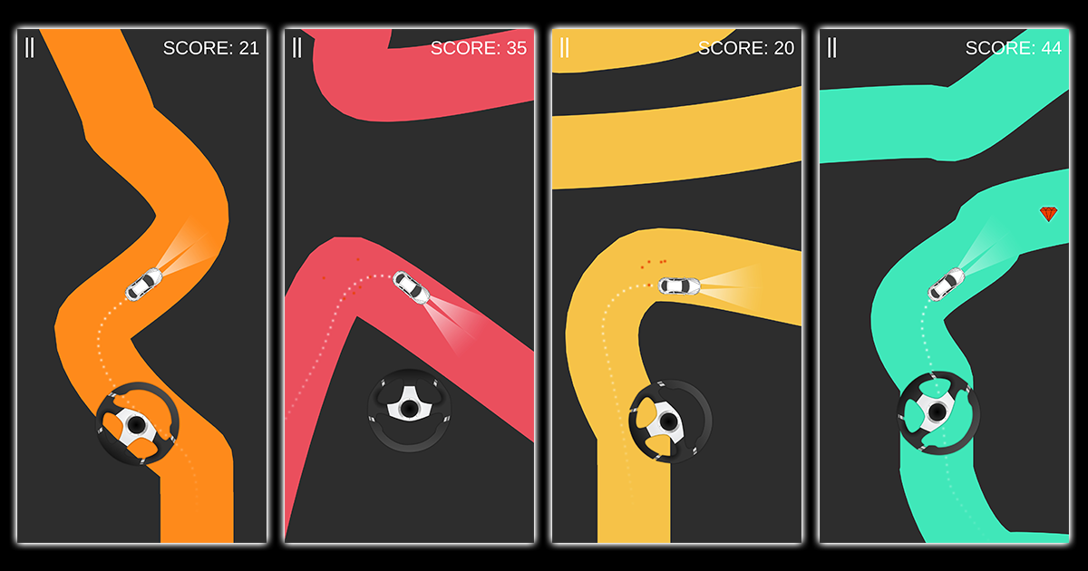 Skillful Driver - 2D Road Racer - Endless car driving game | Packs ...