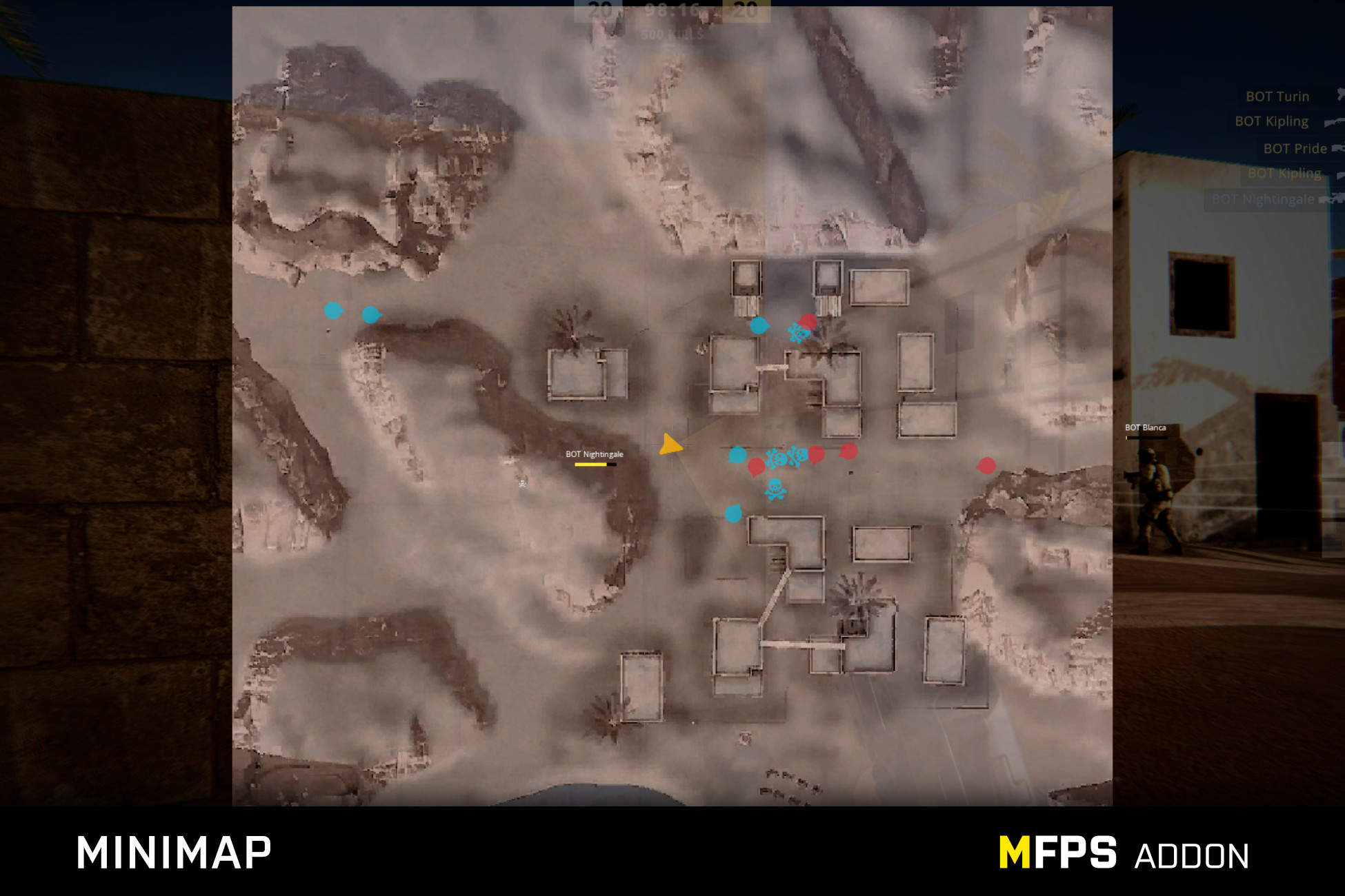 Minimap - MFPS Addon, image 1