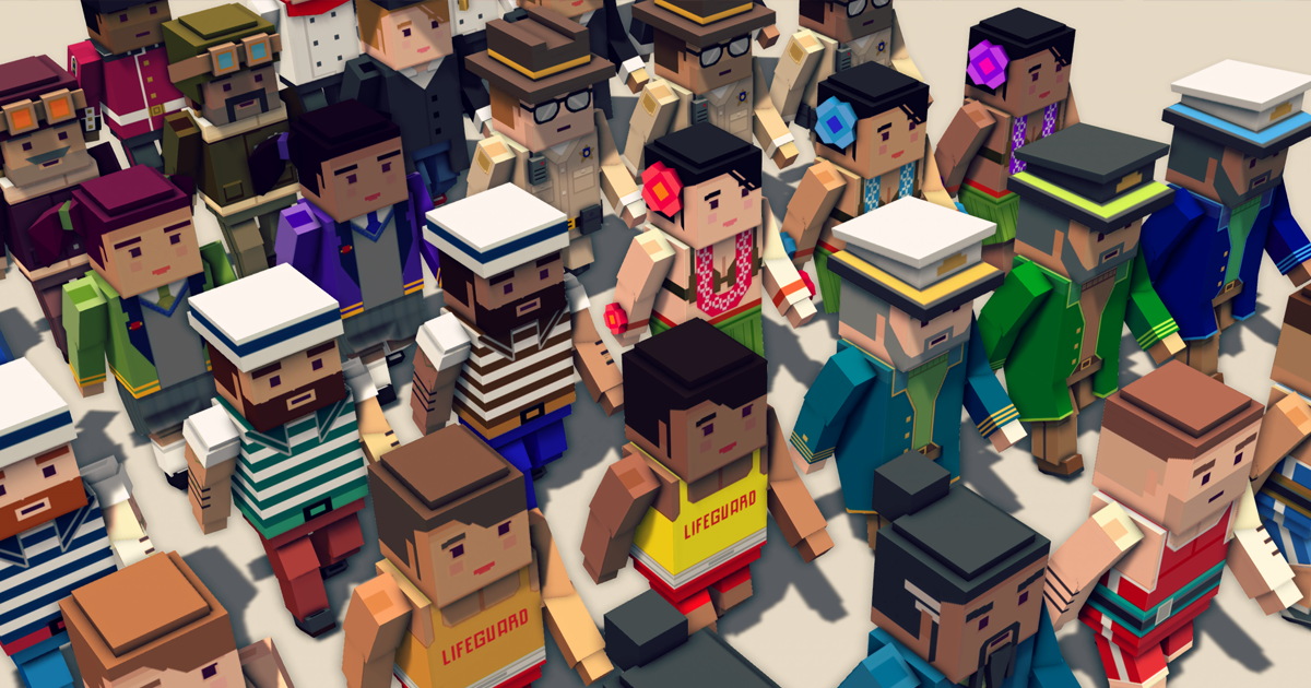 Simple People 3 - Cartoon Assets | Characters | Unity Asset Store