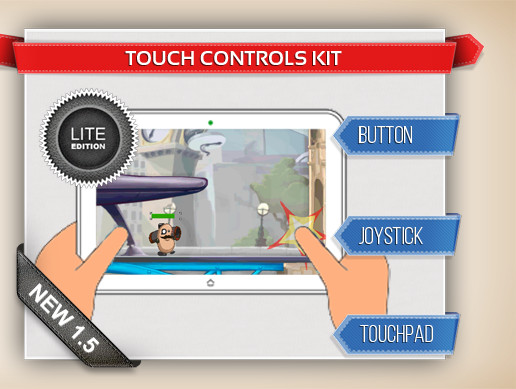 Touch Controls Kit - Lite | Input Management | Unity Asset Store